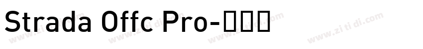 Strada Offc Pro字体转换 Strada Offc Pro字体转换